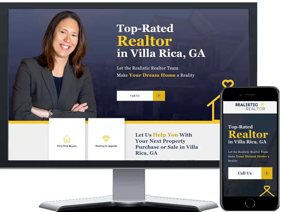 georgia realtor landing website landing page marketing Color Us Kids Learning Center Website